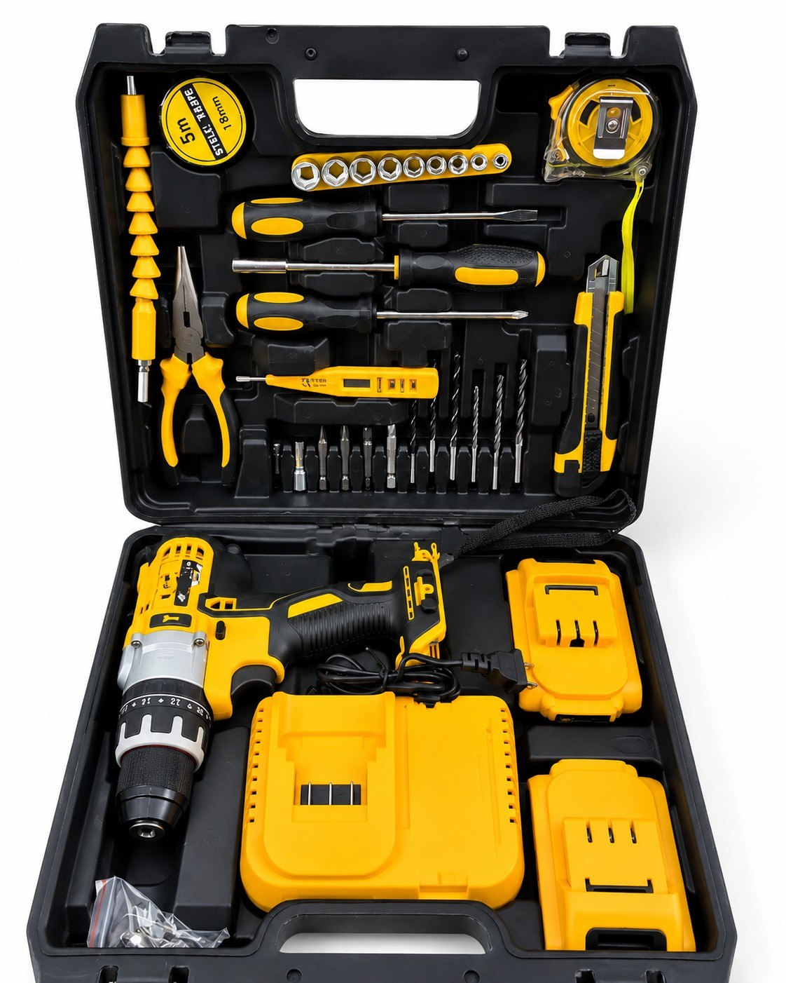 KIT DE TALADRO Y HERRAMIENTAS — foto del producto