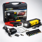 Arrancador de Baterias Kit Emergencia 4 en 1