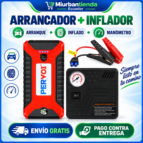 Arrancador e inflador PERVOI Miurbantienda Ecuador